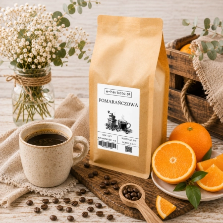 Kawa o smaku pomarańczy 1 kg